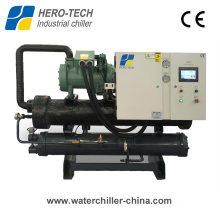 40HP Water Cooled Glycol Screw Chiller for Electronic Devices